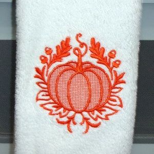 Fall kitchen towel